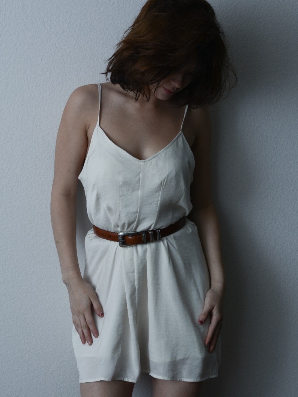 Cream Mini dress